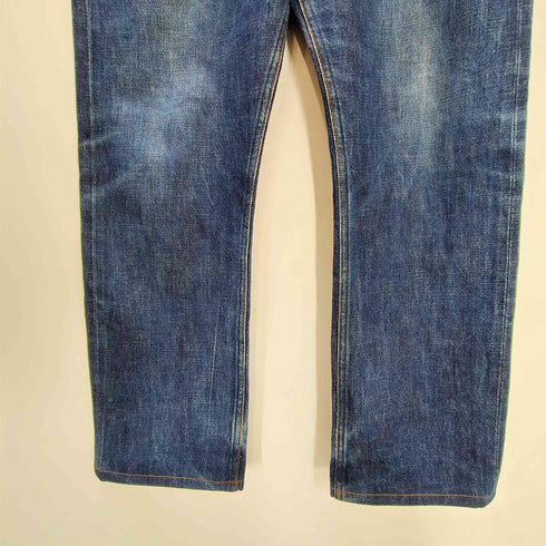 アーペーセー A.P.C. RESCUE RUE DE FLEURUS PARIS レスキュー 5ポケット ボタンフライ ストレート デニム パンツ 濃絹 赤耳 メンズ 30