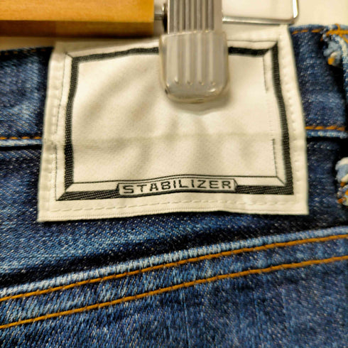 STABILIZER GNZ 5ポケット ジップフライ ストレート デニム パンツ メンズ W32L30