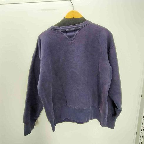 ジョーマッコイ JOE McCOY BALL PARK Knit Wear TOYS McCOY トイズマッコイ 旧タグ 両面Vガゼット 無地 ブランク スウェット トレーナー ナス紺 メンズ 42
