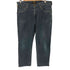 ラングラー Wrangler 革パッチ ストレート デニム パンツ メンズ 36
