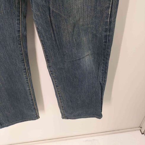 ラングラー Wrangler 革パッチ ストレート デニム パンツ メンズ 36