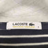 ラコステ LACOSTE ワニ刺繍ロゴ ボーダーバスクシャツ メンズ S
