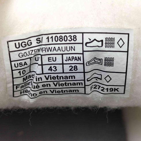 アグ UGG Miwo Trainer Low Mono ミオ トレーナー ロー モノ メンズ JPN:28