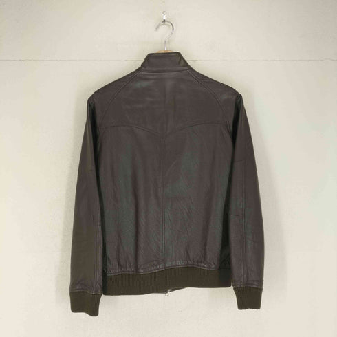 シンプリシテプリュス SIMPLICITE PLUS レザージャケット 豚革 メンズ 38