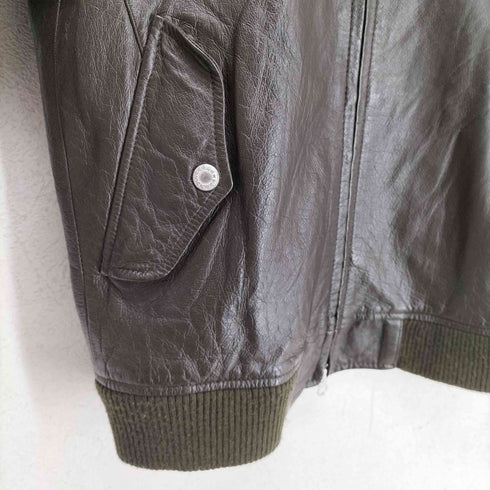 シンプリシテプリュス SIMPLICITE PLUS レザージャケット 豚革 メンズ 38