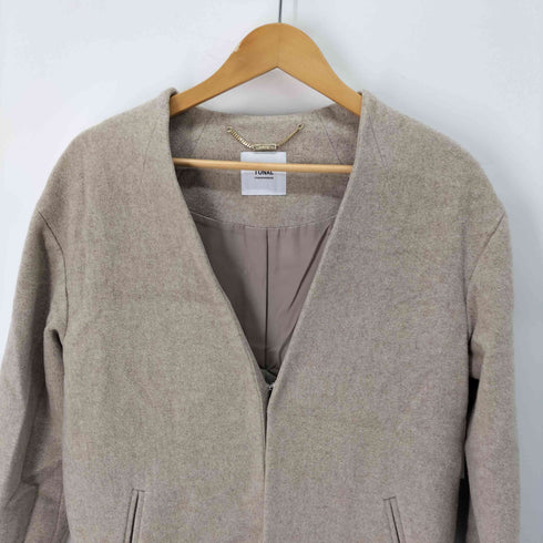 トーナル TONAL ラムノーカラーVコート レディース 38