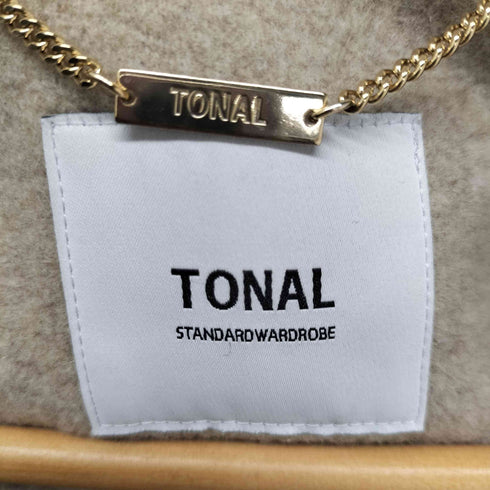トーナル TONAL ラムノーカラーVコート レディース 38