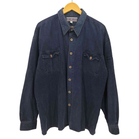 REVOLVER コーデュロイ L/S ワーク シャツ メンズ import:XL