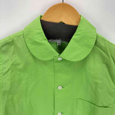 コムデギャルソン COMME des GARCONS AD2010 10AW 丸襟レギュラーカラーシャツ レディース JPN:S