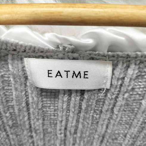 イートミー EATME フェイクファーオフショルダーニットワンピ レディース FREE