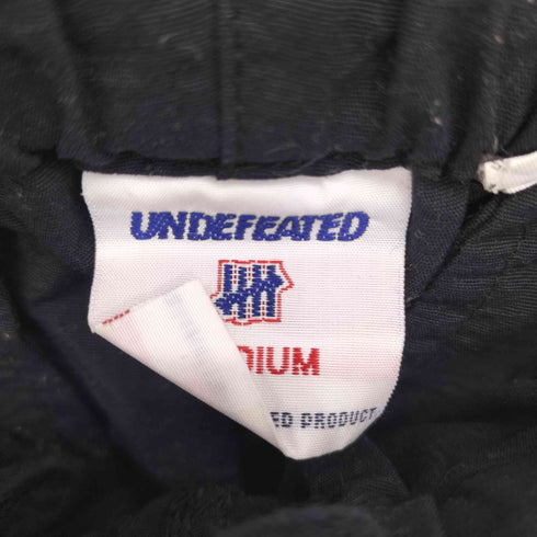 アンディフィーテッド UNDEFEATED サイドジッパースリット ナイロンパンツ メンズ M