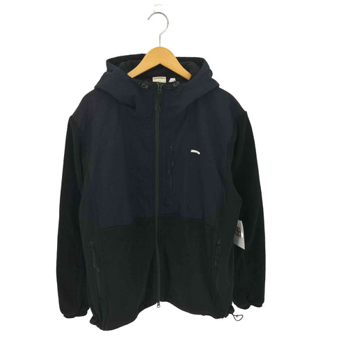 アンディフィーテッド UNDEFEATED ダブルジップ フリースボア フーデット ジャケット メンズ L