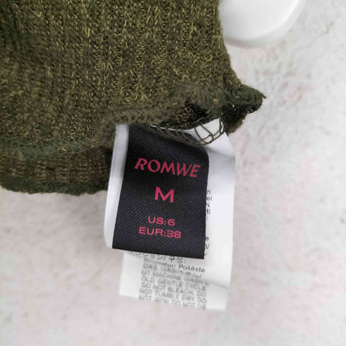 ROMWE 蝶刺繍 ニット フェアリーグランジ Y2K レディース US:6