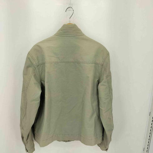 ティンバーランド Timberland スタンドカラー 比翼 ジップアップ コットンジャケット メンズ