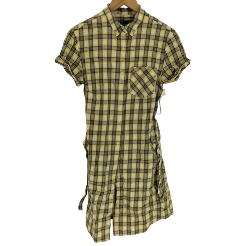 フレッドペリー FRED PERRY ロゴ刺繍 マドラスチェック S/S ワンピース レディース UK:8