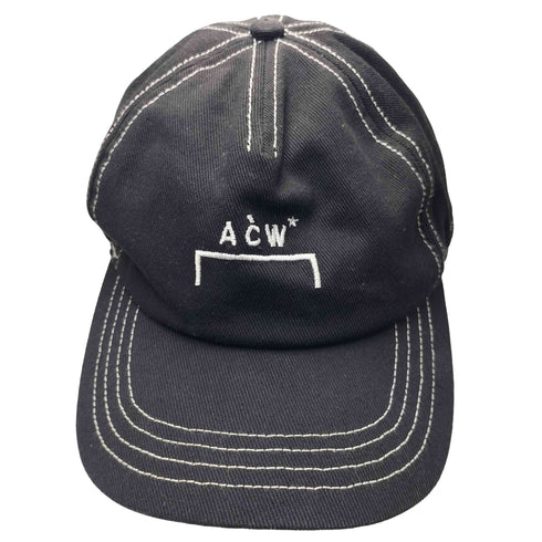 アコールドウォール A-COLD-WALL ロゴ刺繍 ステッチデザイン 6パネルキャップ メンズ