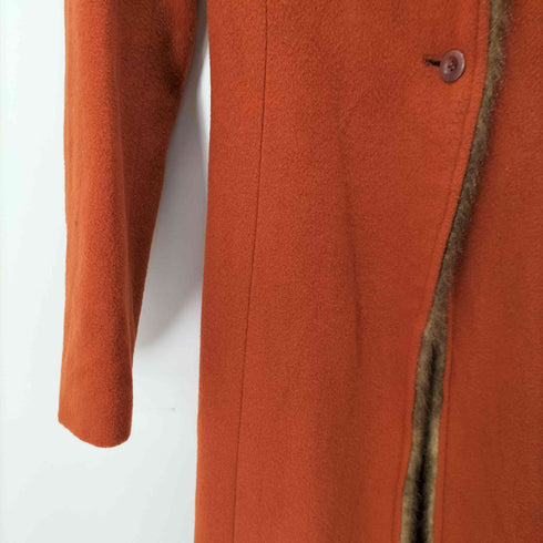 OBZEE KANG JIN YOUNG ウール混 ファーコート レディース 55