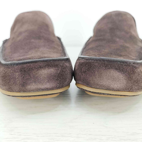 ラコステ LACOSTE ロゴ型押し スエード モカシン ローファー メンズ EUR:43