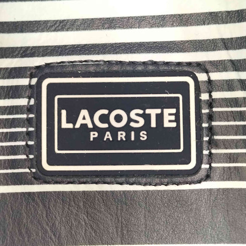 ラコステ LACOSTE ロゴ型押し スエード モカシン ローファー メンズ EUR:43