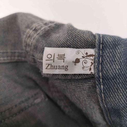 BaLeiNv Zhuang ワイド デニム パンツ Y2K レディース
