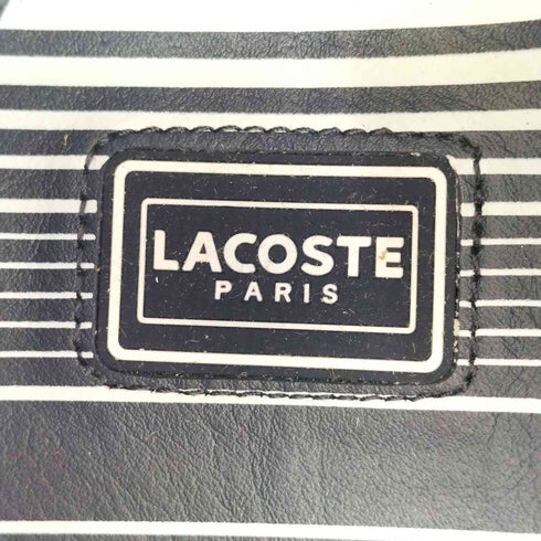 ラコステ LACOSTE ロゴ型押し スエード モカシン ローファー メンズ EUR:43