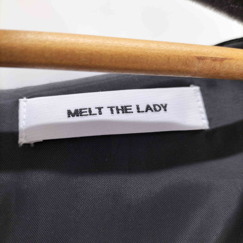 メルトザレディ Melt the lady square velvet mini dress レディース FREE