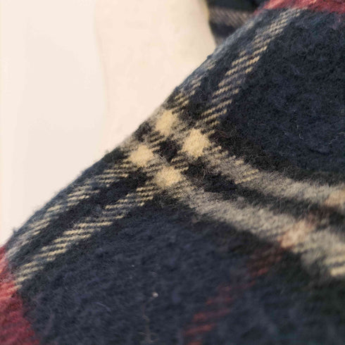 イングランド製 カシミヤ100 チェック柄 マフラー レディース