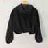 ザラ ZARA フェイクスエード クロップド ジャケット レディース import:M