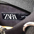 ザラ ZARA フェイクスエード クロップド ジャケット レディース import:M