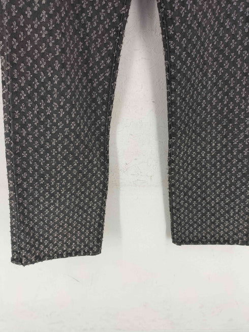 クラッシュ加工 デニムパンツ レディース M