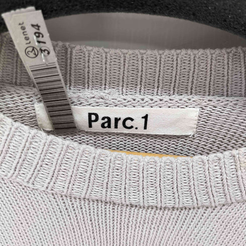 PARC.1 ジップデザイン ラグランニット レディース 1