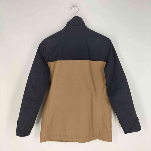 ブルックスブラザーズレッドフリース BROOKS BROTHERS REDFLEECE 裏地チェック柄 マルチポケット バイカラー コーティングジャケット メンズ import:XS