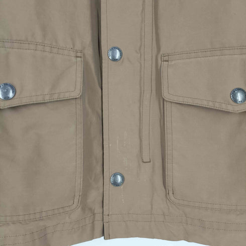 ブルックスブラザーズレッドフリース BROOKS BROTHERS REDFLEECE 裏地チェック柄 マルチポケット バイカラー コーティングジャケット メンズ import:XS