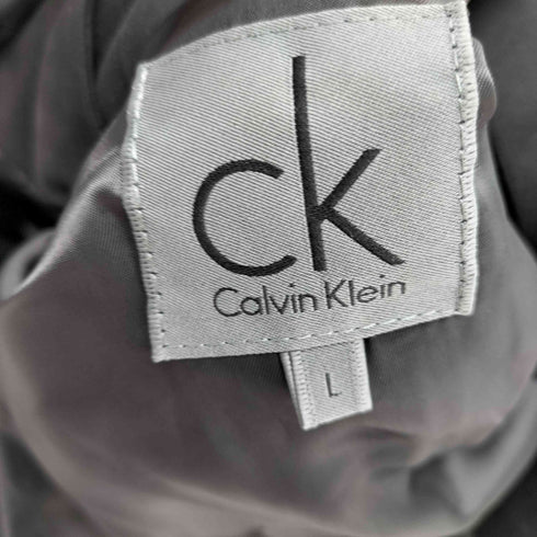 シーケーカルバンクライン ck Calvin Klein ニット切り替え スタンドカラージャケット メンズ JPN:L