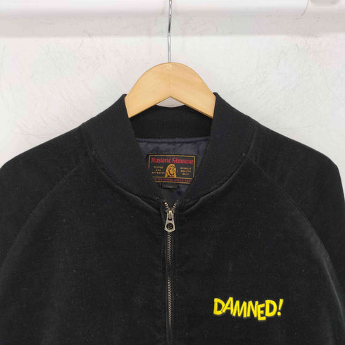 ヒステリックグラマー HYSTERIC GLAMOUR DETROIT DOG刺繍 スーベニアブルゾン メンズ JPN:L