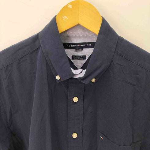 トミーヒルフィガー TOMMY HILFIGER CLASSIC FIT 刺繍 ボタンダウンシャツ メンズ M