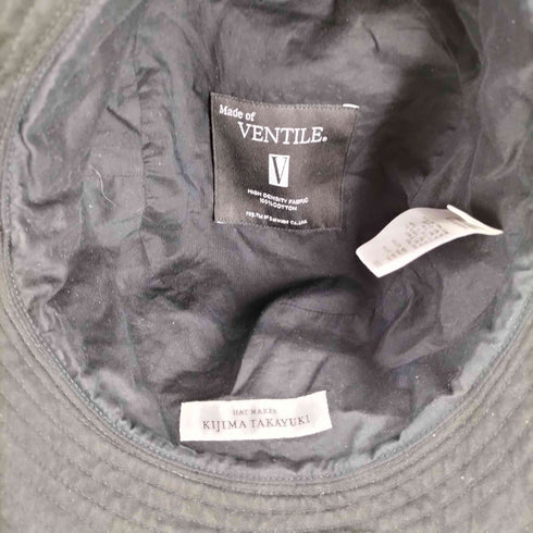 キジマタカユキ KIJIMA TAKAYUKI VENTILE BUCKET HAT ヴェンタイル バケットハット メンズ