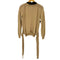 エムエムシックスメゾンマルジェラ MM6 Maison Margiela 16AW TIE FRONT SWEATER レディース M