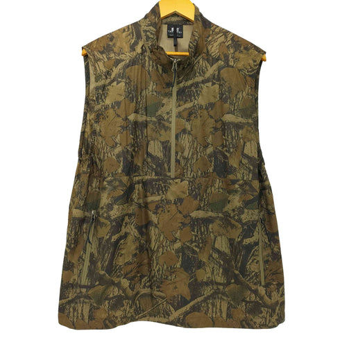 ジャーナルスタンダードホームステッド JOURNAL STANDARD J.S HOMESTEAD 23AW REAL TREE LIGHT RIP PTU PULL VEST リアルツリーカモ ナイロンベスト メンズ JPN:L