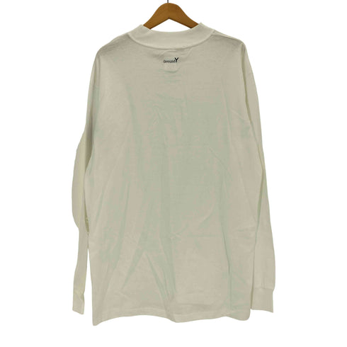 グラウンドワイ Ground Y 30/COTTON T-CLOTH HIGH NECK LONG SLEEVE CUT SEW メンズ 4