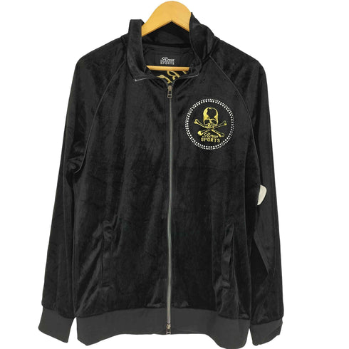ロエン Roen スカルデザイン ベロア トラックジャケット Y2K メンズ JPN:XL