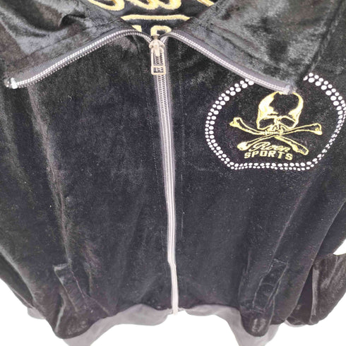 ロエン Roen スカルデザイン ベロア トラックジャケット Y2K メンズ JPN:XL