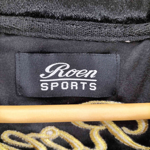 ロエン Roen スカルデザイン ベロア トラックジャケット セットアップ Y2K メンズ JPN:XL