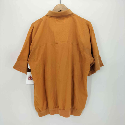 ROYAL CLASS ワンポイント 刺繍 ハーフジップ S/S シャツ メンズ import:M