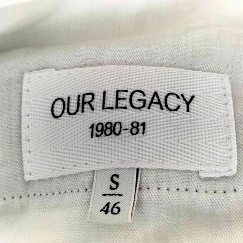 アワーレガシィー OUR LEGACY 1980-81 総柄スラックスパンツ メンズ S