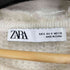 ザラ ZARA シースルーダメージニット レディース import:S