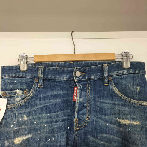 ディースクエアード DSQUARED2 19AW Sexy Twist Jean ダメージ加工 スリムデニムパンツ スキニー メンズ 44