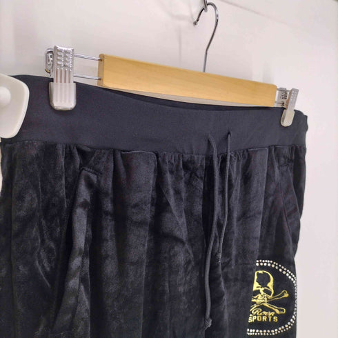 ロエン Roen スカルデザイン ベロア イージーパンツ Y2K メンズ JPN:XL