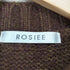 ROSIEE クロップドケーブルニット レディース F
