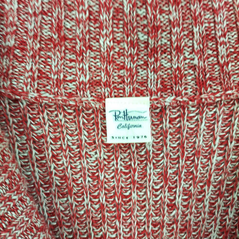 ロンハーマン Ron Herman ショールカラー ニット カーディガン リネン混 メンズ import:L